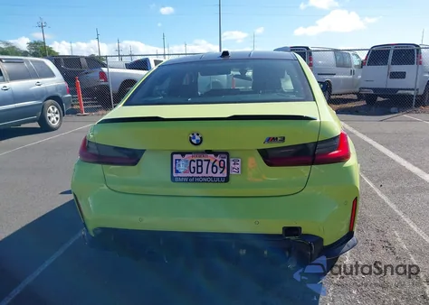 2025 BMW M3 Competition z USA, uszkodzony, nr VIN WBS23HJ01SFU61097